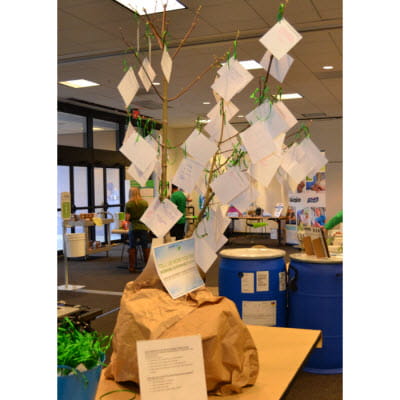 Earth Day 2018 Sustainability Pleadge Tree