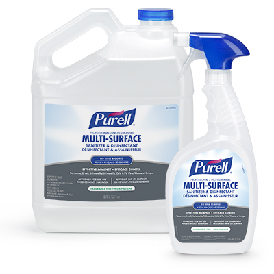 PURELL<sup>MD</sup> Désinfectant & assainisseur professionnel multi-surface